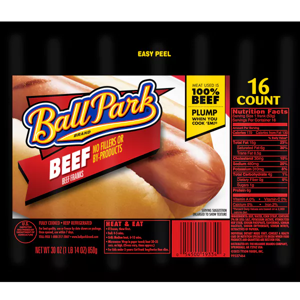 Beef Hot Dogs